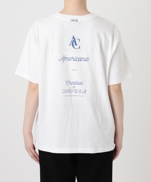 Deuxieme Classe アメリカーナAMRCN Tシャツ Deuxieme Classe（ドゥーズィエムクラス）の「《予約》【AMERICANA