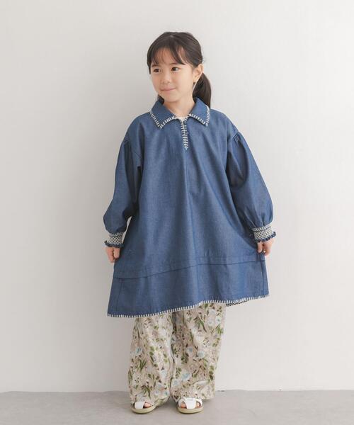 【かぐれ】小花柄プリントイージーパンツ　DOORS アーバンリサーチ URBAN RESEARCH DOORS（アーバンリサーチドアーズ） ワイドパンツ