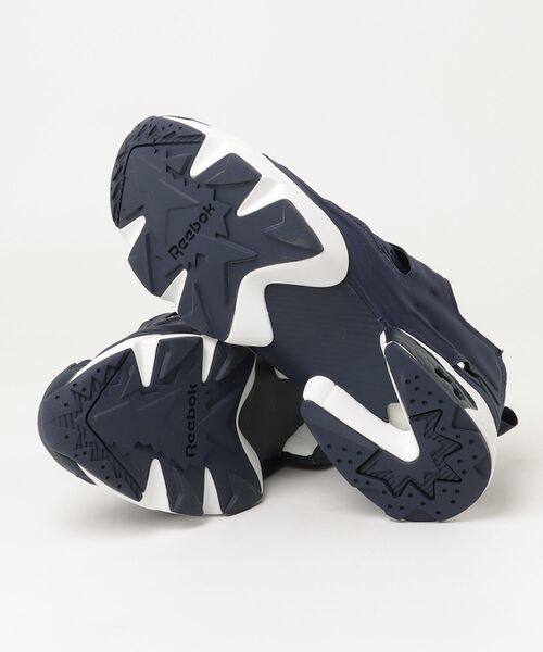 「Reebok」 ローカットスニーカー 27糎 青味 メンズ