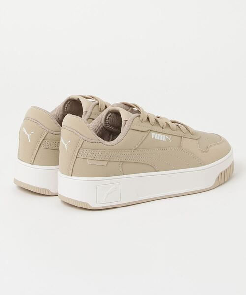 「PUMA」 ローカットスニーカー 24.0cm ブラウン レディース_画像2
