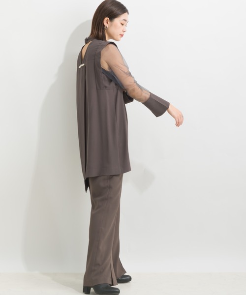 「terrace」 セットアップ MEDIUM チャコール レディース_画像9
