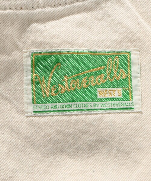 「WESTOVERALLS」 デニムパンツ 34 ネイビー メンズ_画像9