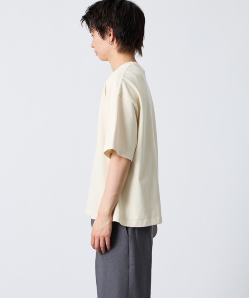 tシャツ 「GYMPHLEX/ジムフレックス」 ワンポイント刺繍ロゴ クルーネックTシャツ レディース メンズの画像