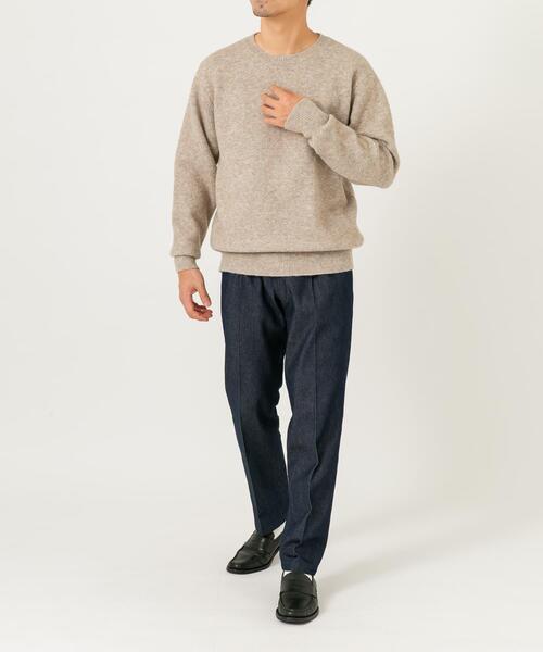 「URBAN RESEARCH ROSSO MEN」 長袖ニット LARGE カーキ メンズ_画像5