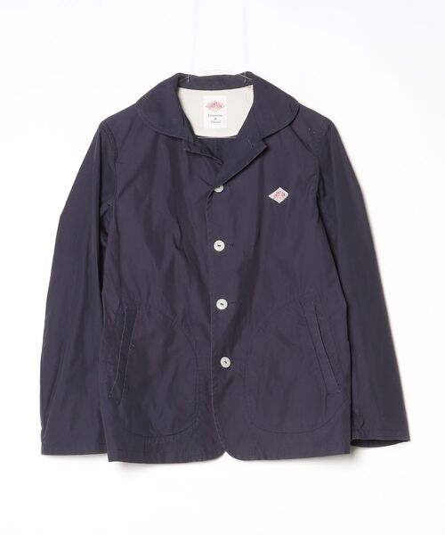 Danton（ダントン） ワンポイントジャケット 36 ブルー レディース