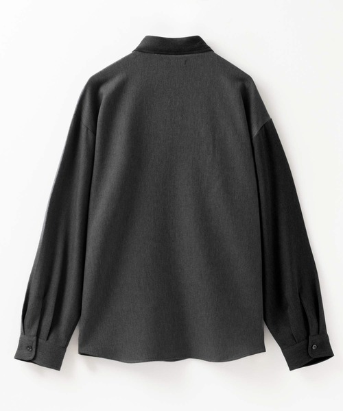 「URBAN COLLECTION」 長袖シャツ X-LARGE ダークグレー メンズ_画像6