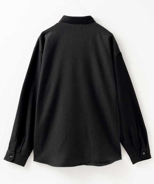 「URBAN COLLECTION」 長袖シャツ X-LARGE ダークグレー メンズ_画像8