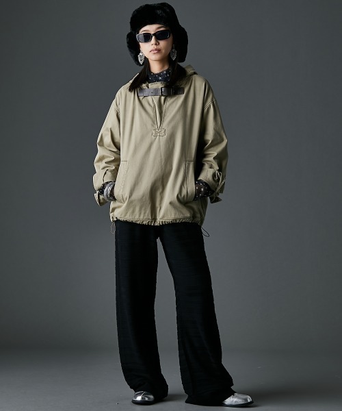 「GEVS.」 イージーパンツ LL ブルーグレー レディース_画像7