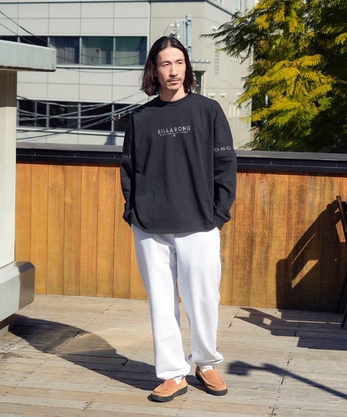 「BILLABONG」 長袖Tシャツ X-LARGE ホワイト メンズ_画像2