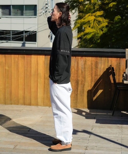 「BILLABONG」 長袖Tシャツ X-LARGE ホワイト メンズ_画像3