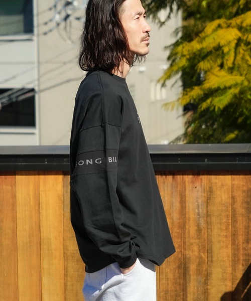 「BILLABONG」 長袖Tシャツ X-LARGE ホワイト メンズ_画像9