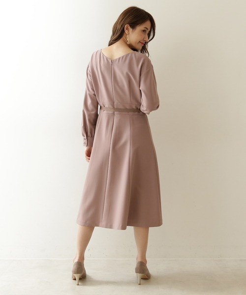 「PROPORTION BODY DRESSING」 長袖ワンピース 3 グリーン レディース_画像7