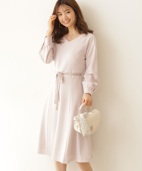 「PROPORTION BODY DRESSING」 長袖ワンピース 3 グリーン レディース_画像9