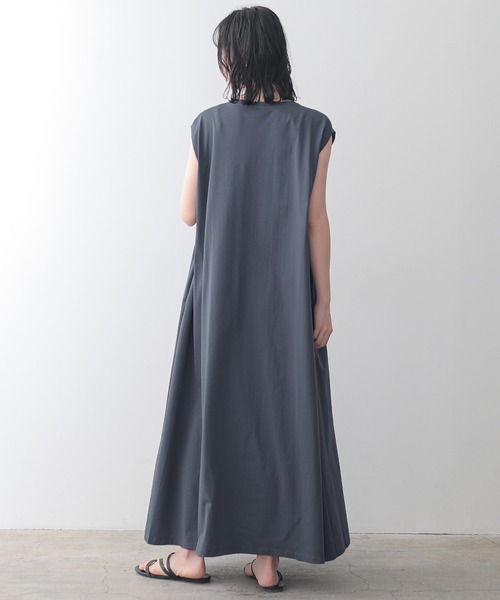 for/c（フォーシー） ノースリーブワンピース L チャコールグレー