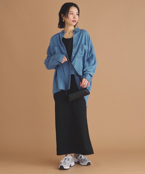 「DOUX ARCHIVES」 長袖シャツ FREE チャコールグレー レディース_画像8