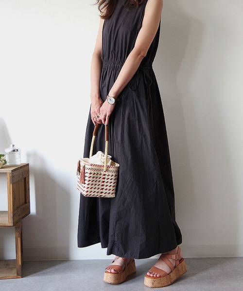 「PUPE」 フラットサンダル 35 ブラック レディース_画像2
