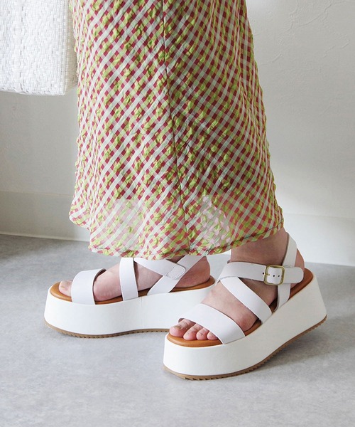 「PUPE」 フラットサンダル 35 ブラック レディース_画像9