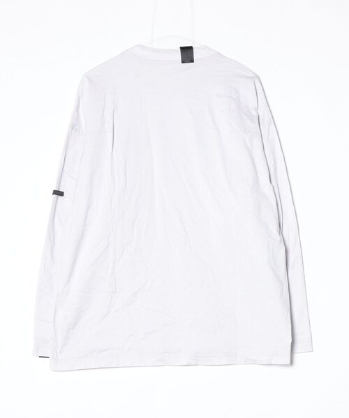 「N.HOOLYWOOD COMPILE」 長袖Tシャツ 36 ライトグレー メンズ_画像2