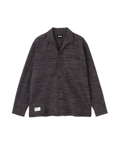 Schott N.Y.C（ショット） 「schott」 長袖シャツ L ブラウン メンズ