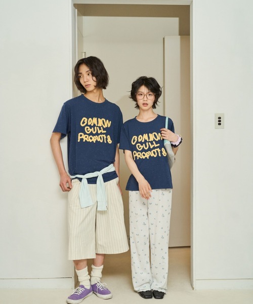 COMMON GULL PRODUCTS ロゴTシャツ 25SS Sサイズ common gull products. tシャツ 半袖 common gull products. nep tee