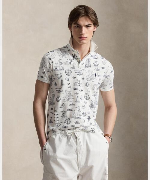 ポロラルフローレン　半袖ポロシャツ　スリムフィット POLO RALPH LAUREN（ポロ・ラルフローレン） ラルフローレン
