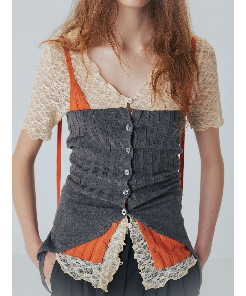 キャミソール ANYWAY KNIT CAMI | ELCHELE | 14