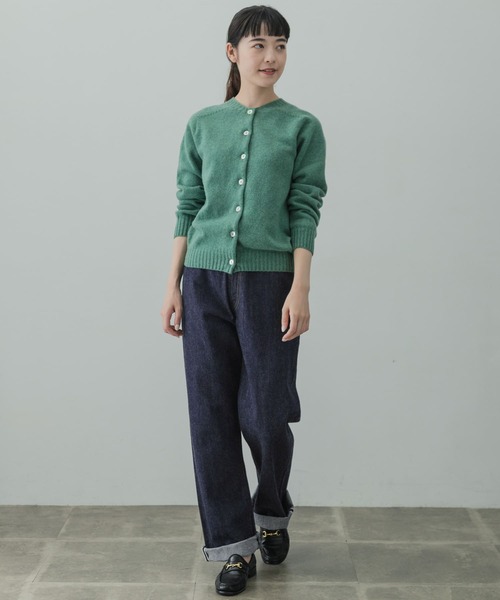 「ANATOMICA」 デニムパンツ 24 インディゴブルー レディース_画像5