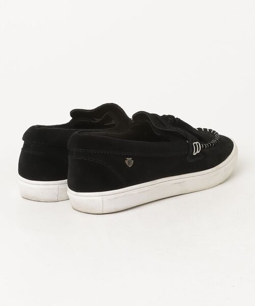 「Minnetonka」 モカシンシューズ 24cm ブラック レディース_画像2