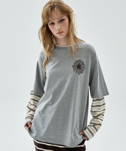 Mardi Mercredi（マルディメクルディ） tシャツ TSHIRT LONG SLEEVE