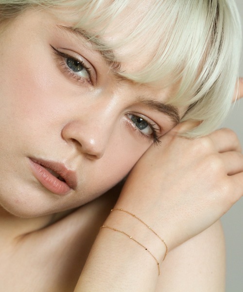 cuicui キュイキュイ K10 ブレスレット ブレス 7Pカラーストーン cui-cui / キュイキュイ / ジュエリー＆アクセサリー / マルチカラー