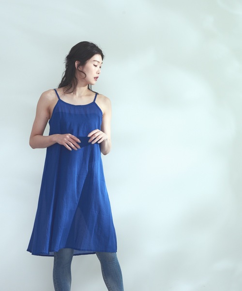 ワンピース C Fort Point インド綿無地キャミワンピース Zozotown Paypayモール店 通販 Paypayモール