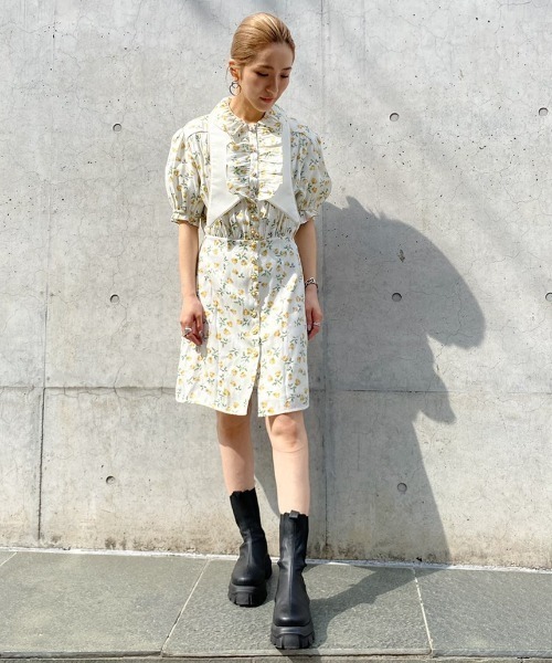 ワンピース SisterJane/シスタージェーン/Game Floral Mini Dress ...