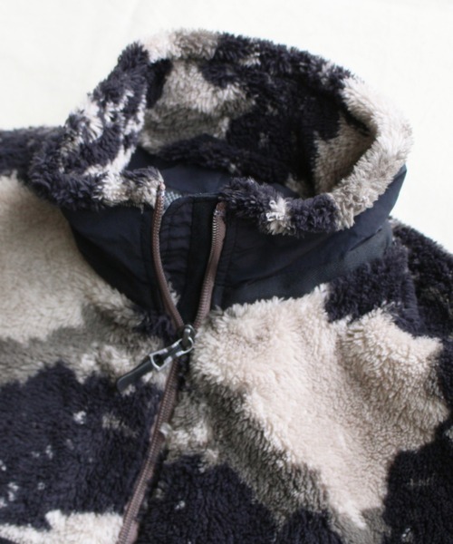 bal（バル） アウター 「2021秋冬」PULSE PATTERN FLEECE JACKET 