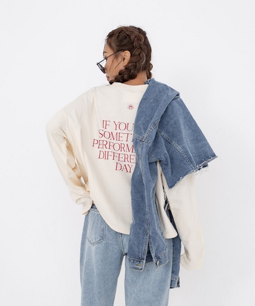 Tシャツ Tシャツ ユーズドライク英字ロゴプルオーバー Zozotown Paypayモール店 通販 Paypayモール