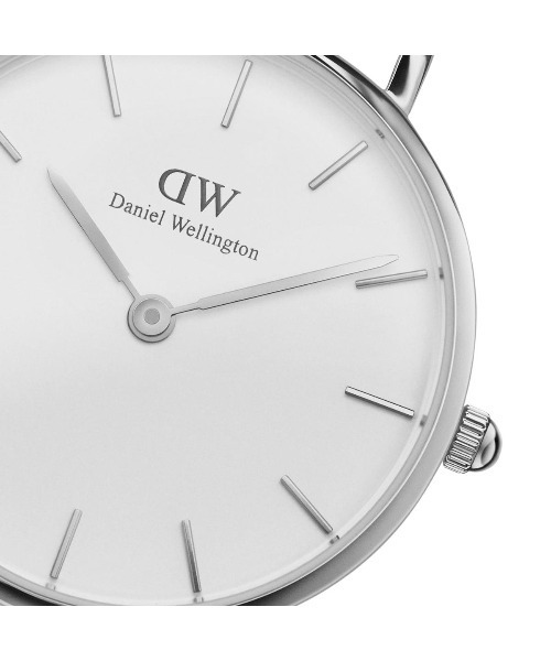 Daniel Wellington 腕時計 PETITE STERLING 28 DW00100220 Petite Sterling - Small silver watch for women - 32mm | DW