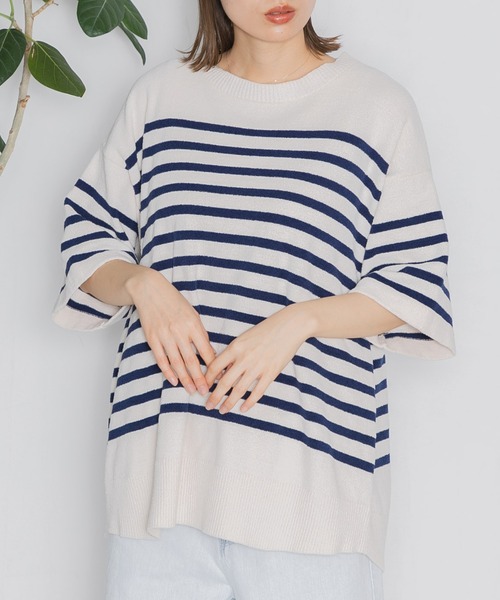 tシャツ nestwell WREN BD - TAIL CUT RELAXED TEE BD - レディース