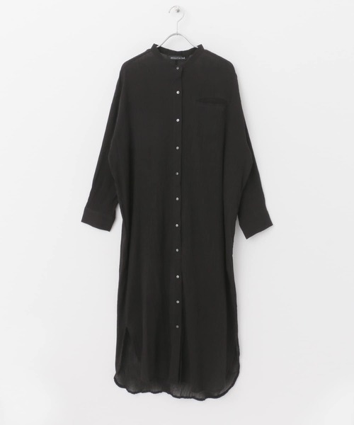 ワンピース mizuiro ind crape stand collar one-piece mizuiroind ワンピース mizuiro ind crape stand collar one