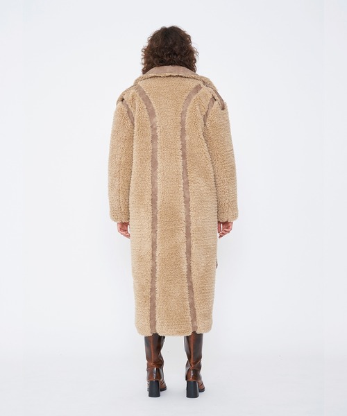 VIAVANDA ダウンコート ダウンジャケット TEDDY BEAR LONG COAT