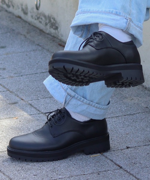 Dedes（デデス） ビジネスシューズ +5.5cm ボリュームソール プレーン