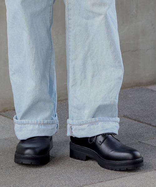 Dedes（デデス） ビジネスシューズ +5.5cm ボリュームソール プレーン