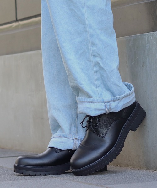 Dedes（デデス） ビジネスシューズ +5.5cm ボリュームソール プレーン