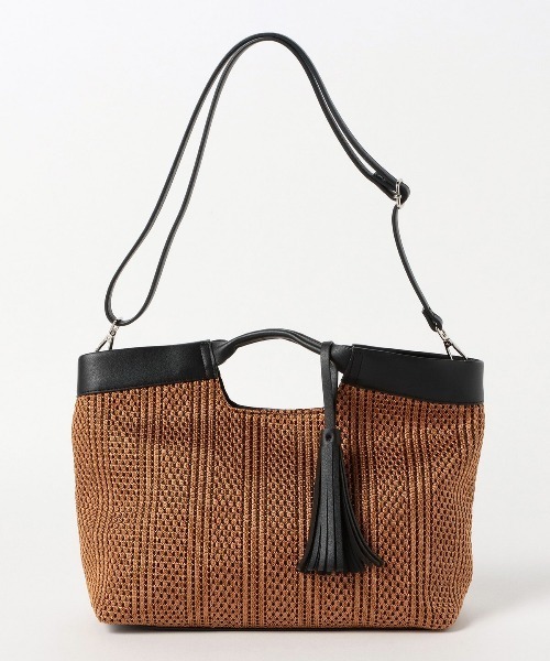 BEAMS HEART ショルダーバッグ バッグ / 2way レース編み レディース 