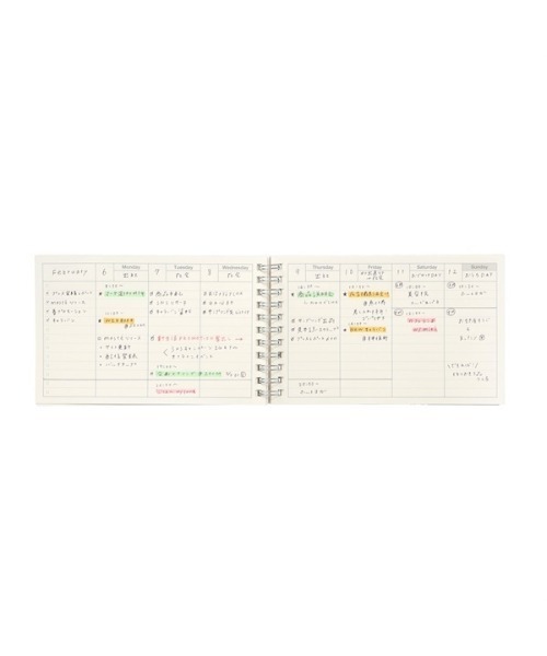 MARK'S（マークス） 手帳 手帳 スケジュール帳 日付フリー 週間