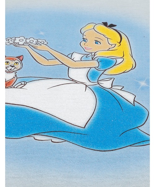 tシャツ /Little sunny bite/Alice in Wonderland long tee レディース メンズ Little sunny bite（リトルサニーバイト）の「Alice in