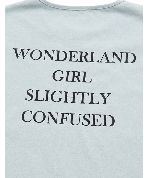 tシャツ /Little sunny bite/Alice in Wonderland long tee レディース メンズ Little sunny bite tシャツ Alice in Wonderland long tee