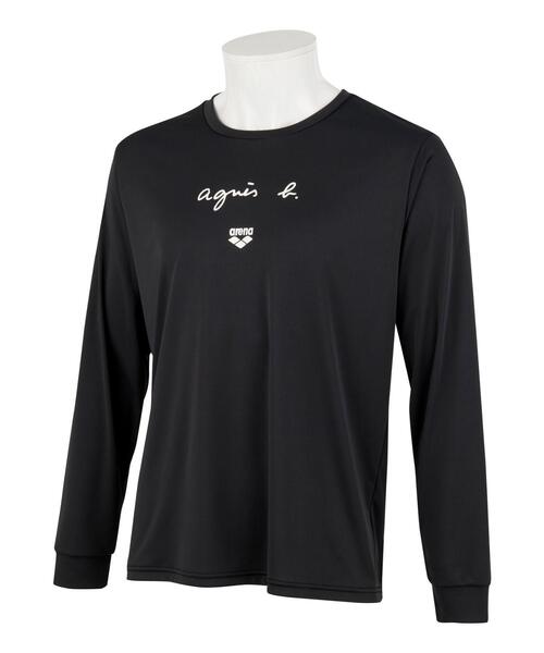tシャツ 「ユニセックス」JID7 TS ARENA agnes b. x arena ロングスリーブシャツ レディース メンズ