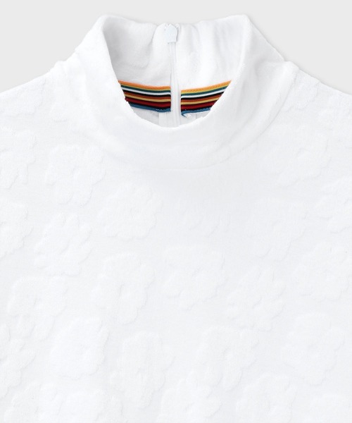Paul Smith tシャツ フローラルジャガード 長袖カットソー