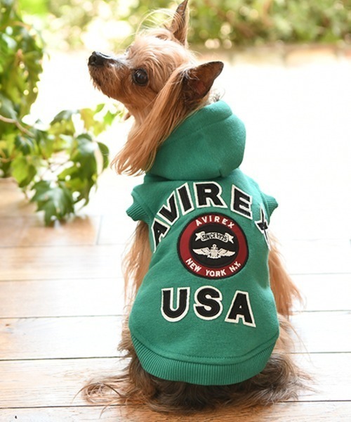 AVIREX アヴィレックス 犬服 犬用 愛犬用 ダウン ジャケット 70周年