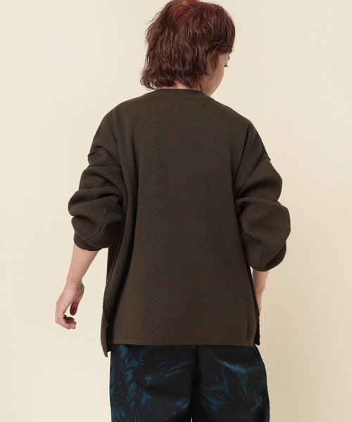 NCB サーマルニットパーカー size M RNA-N ニット セーター K2646 ハニカムサーマルプルオーバー