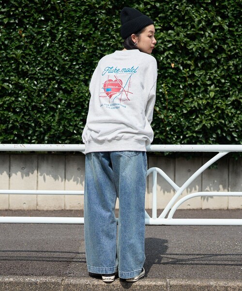 FREAK'S STORE トレーナー スウェット ハート モーテル